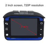 2.4 Video Camera Dvr & Radar Detector - Hd 720P PRL-4375SMC