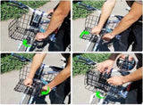 Bicycle Basket - Professional Front Basket - Universal Handlebar Basket - Small V1188-MS101-01319-1