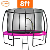 Kahuna Trampoline 8 ft Outdoor Spring - Pink TRA-KAH-08-PK