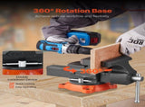 Bench Vise, 140 mm Jaw Width, 140 mm Max Jaw Opening Multipurpose Vise with 360&deg Swivel Locking V952-DXZSDGNTQ55IFO0S7V0
