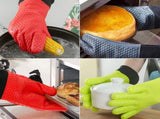 Clearance! JWDX Baking Utensils, Bakeware Promotion, Lengthened Plus Cotton Thickened Silicone Heat V1189-LWWAL-20260325-02980