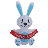 Easter Inflatable Bunny 4FT 210T Polyester IP44 Waterproof Easter Blow Up Rabbit Yard Decoration V1294-YM0901-3115240010712