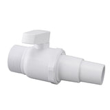 2 Way Ball Valve PVC Pool Ball Valve Replacement for Hayward SP0729 Econoline Above Ground Pool Pump V1294-YM0901-3111240102111