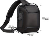 Crossbody Bag Sling Bag Chest Bag Anti-Theft & Waterproof With USB Crossbody Bags Women V1188-MS101-01776-1