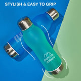 Mineral Maker MORBIDO Alkaline Filter Water Bottle a Mineral Stone Pouch GREEN V274-HA-AM-MINBOT-MT