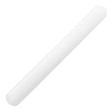 White Plastic Rolling Pin with Smooth for Easy Dough Rolling and Quick Cleanup, Ideal for Home V1369-AZ3-W-15755