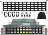 Truck Tailgate Cargo Net, 59" x 18" Full Size Polyester Tailgate Net, Pickup Truck Bed Secure Net V1369-AZ3-W-08895