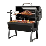 Grillz BBQ Grill Charcoal Electric Smoker Roaster BBQ-ELC-RAC-6535-BK