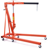 Hydraulic Engine Hoist with Lever, 2000KG Heavy-duty Cherry Picker Shop Crane, Foldable Engine Crane V952-ZDSFDJQZJCJH2V44JV0