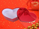 Valentine Container with Lid Heart Shape Box Gift Storage Red 1Pack V1370-AZ4-11824