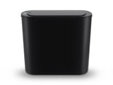 Devanti Automatic Trash Bin with Lid 25L Motion Sensor Kitchen Bin Touchless Garbage Can Plastic SB-F-25L-BK