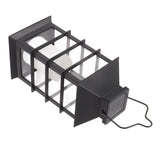 2Pcs Solar Hanging Lantern Candle Design LED Solar Outdoor Light Decor for Pathway Yard Lawn V1294-YM0703-3119230048011