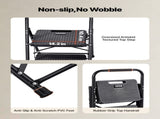 2 Step Ladder, Folding Step Stool with Wide Anti-Slip Pedal and Comfort Handgrip, Lightweight 272 kg V952-YGTTLBWGJPDS7RBCC001V0