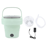 Portable Washing Machine 11L Mini Foldable Washer Powerful Laundry Washer for Apartment RV Camping V1294-YM0901-3113240082612