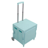 Collapsible Rolling Cart Easy Storage Strong Load Capacity Multifunctional Foldable Portable V1294-YM0901-3117230336812