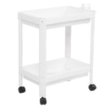 Bathroom Tower Shelf Plastic Freestanding Storage Rack Organizer Multifunctional Shelving Unit for V1294-YM0706-3112230061614