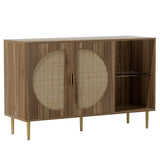 Artiss Buffet Sideboard 2 Doors - ANYA FUR-U-SIDE-RAT-02-WD-AB
