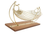Coffee Pod Holder Iron Hammock Coffee Capsule Storage Basket Bar Countertop Organizer with Wood Base V1294-YM0901-3118240263911