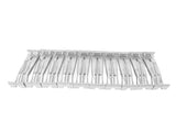 20pcs Rain Gutter Hangers Heavy Duty Hidden Gutter Bracket Fastener with Pre Inserted Screws for V1294-YM0901-3111240269011