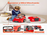 Engine Toy, 60 Pieces, Kids Mechanic Car Repair Set with Removable Parts, Lights and Sounds, V952-KCYQWJHSKCZXMUPE2001V9