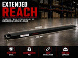 1800mm Forklift Fork Tynes Extension Slippers Heavy Duty Tynes V379-FORKLIFT01