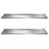 Cefito 2PCS 1200mm Stainless Steel Kitchen Wall Shelf Mounted Rack SSW-30120X2-SL