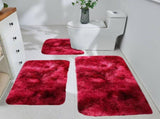 5Pc Bath Mats for Bathroom, Quick-Dry Bathroom Rugs Sets Washable Non-Slip Bath Mat Ultra Soft V1189-LWWAL-20260325-01093