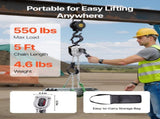 Manual Lever Chain Hoist, 1/4T 250KG Capacity Heavy Duty Come Along, 1.5M Lift G80 Alloy Steel Chain V952-MNKSBHLHL14T5QFC1001V0