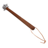 Spikey Ball Hammer with Wooden Handle Stainless Steel Multifunctional Unique Shape Decorative Hammer V1294-YM0901-3114250070111