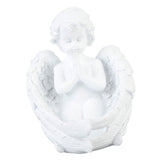 Candle Holder Ornament Cute Vintage Praying Figurine Desktop Statue for Living Room Entrance V1294-YM0901-3115250009311