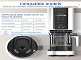 Ice Cream Maker Outer Bowl Lid,Compatible with Ninja NC301 NC300 Series Replacement Cover,Leakproof V1366-AZ2-W-17128