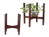 Bamboo Plant Stand Flower Pot Holder Potted Stand Indoor Display Rack Room DecorS V1294-YM0901-3111200257313