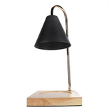 Candle Warmer Lamp Dimmable Decorative Electric Candle Warmer Lamp with Oak Base for Bedroom Living V1294-YM0901-3119240050214