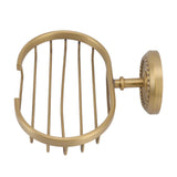 Soap Dish Wall Mounted Twisted Pattern Soap Holder Copper Stainless Steel Antique Soap Rack for V1294-YM0626-3112220088211