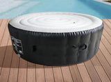 4.5 Ft Inflatable Hot Tub Cover Foldable Energy Saving Lid for Round Outdoor Inflatable Hot Tubs V1294-YM0710-3111230294211