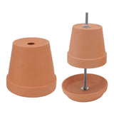Tea Light Oven Ceramic Heat Tea Light Stove Candle Heater for 46 Tealight Candles Teapot Warmer V1294-YM0521-3113220291711