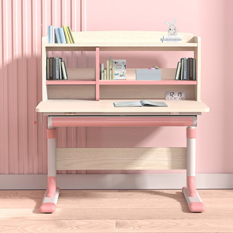 Height Adjustable Children Kids Ergonomic Study Desk 80cm Pink AU V255-ABS005-PINK