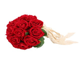 Artificial Wedding Bouquet Fade Proof Minimalist Realistic Silk Roses Bridal Bouquet for Prop V1294-YM0901-3115250086312