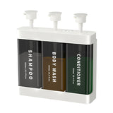 Soap Dispenser 3 Chamber Hand Press Soap Pump for Bathroom Kitchen Hotel Desktop Or Wall Hanging V1294-YM0901-3112250046211