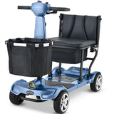 EQUIPMED SmartPacer Ultra-Lightweight Mobility Scooter w/ Li-ion Battery, Only 19kg, Foldable, V219-HMBMSCEQ1BLB