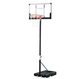 Everfit 3.05M Basketball Hoop Stand System Portable Height Adjustable w/ Knob BAS-HOOP-305KNOB-BK