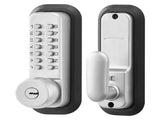 Mechanical Keyless Entry Door Lock, 2.0 Code Upgrade, 4-7 Digits Code, Single-Sided Push Button V952-JXMMSYSQXQRSNIU67001V0