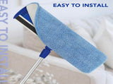 10 Pack Microfiber Mop Pads Replacement, Wet and Dry Mop Head Refills for Floor Cleaning, Compatible V1237-ZY00B0BDKHPYMH