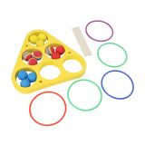 Ring Throw Pool Game Toy EVA Floating Foam with Balls for Kids Adults Water Sports Outdoor Party V1294-YM0521-3111230071611