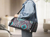 Geometric Patterns Multi-Functional Crochet Hook and Yarn Storage Bag Convenient Carrying Case for V888-ELOSUNG17652