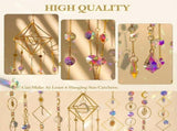 310PCS DIY Suncatchers Making Kits Craft for Adults Crystal Suncatchers for Window Hanging Sun V1192-AZ-W-25971
