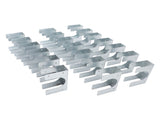 20pcs Metal Stud for Single Wood Studs Fits Up to 21/2 Inch Pipes Extra Support Wood Stud V1294-YM0901-3111240105711