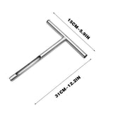 Soil Sample - 12" Metal Soil Complete with Small Plastic Tube with Lid, Soil Sampler V1192-AZ-W-33701