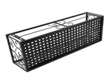 Balcony Flower Rack Hanging Flower Pot Hanger Hanging Wrought Iron Fence Indoor Windowsill Succulent V1294-YM0717-3111220212912