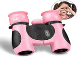 Pink Binoculars for Babies Compact Lightweight Outdoor Viewing Toy V1263-JX-4135